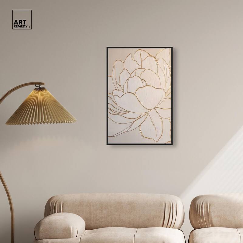 Sculpted Shards II Canvas by Art Remedy