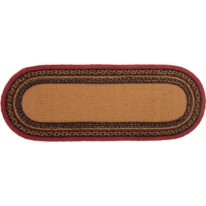 Cumberland Moose Stenciled Jute Runner
