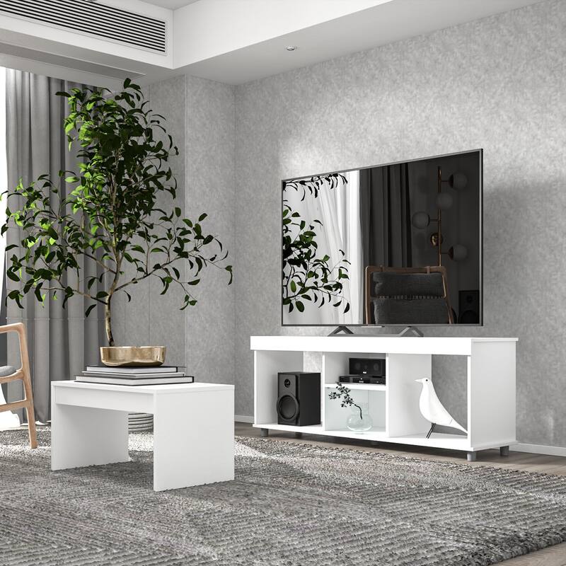 Living Room 2 pc Set with TV Stand and Coffee Table