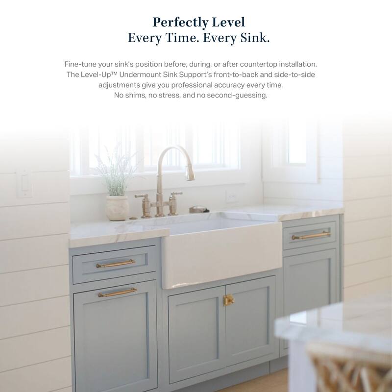 SinkSense Level-Up Undermount Sink Support