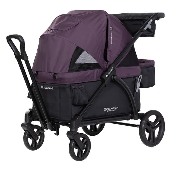 slide 1 of 1, Baby Trend Navigator PLUS 2-in-1 Stroller Wagon, Dash Plum