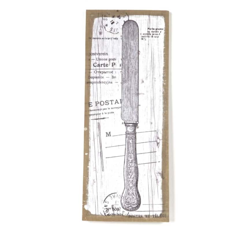 Butter Knife Print Wall Decor