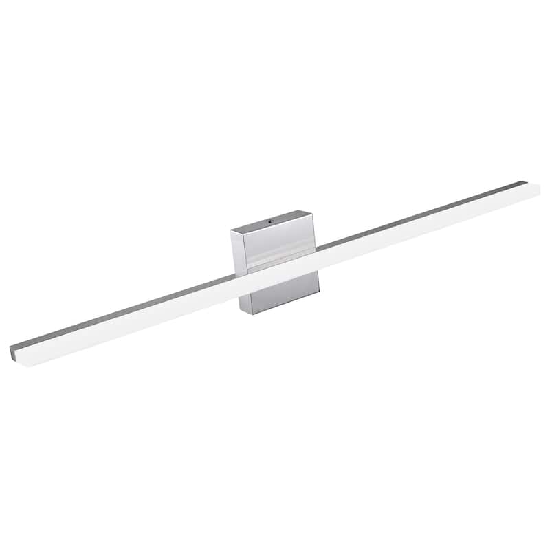 Modern Bathroom Vanity Light Mirror Makeup Front LED Lamp Waterproof - 32" - Cool White