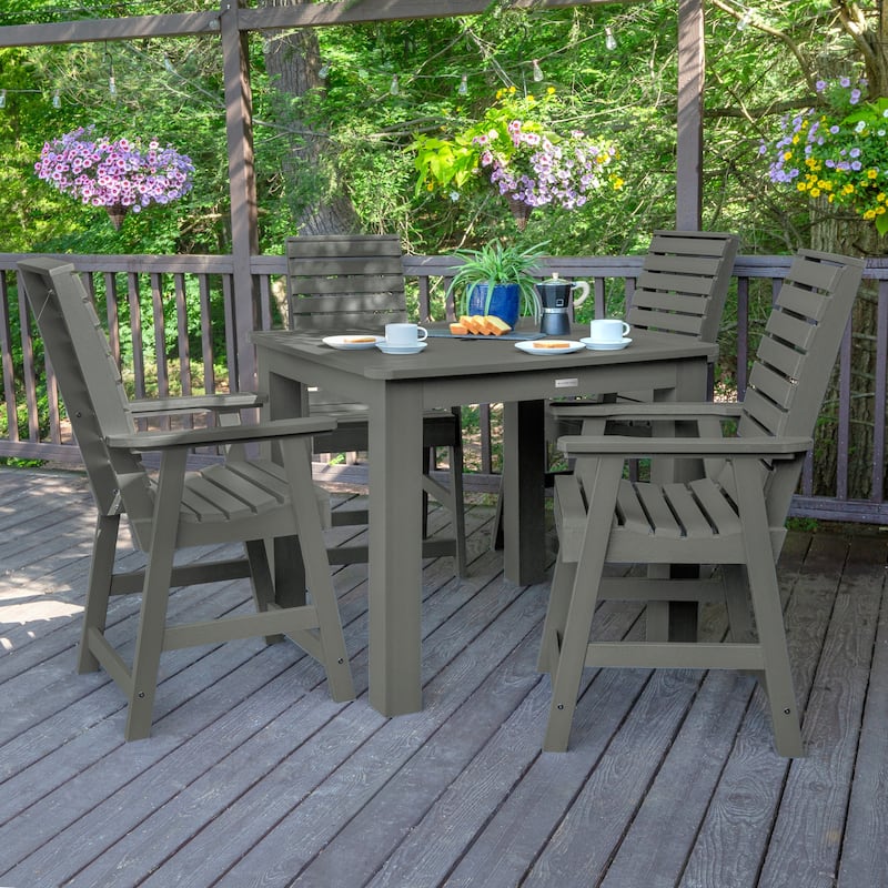 Weatherly Counter Height 5-piece Outdoor Dining Set
