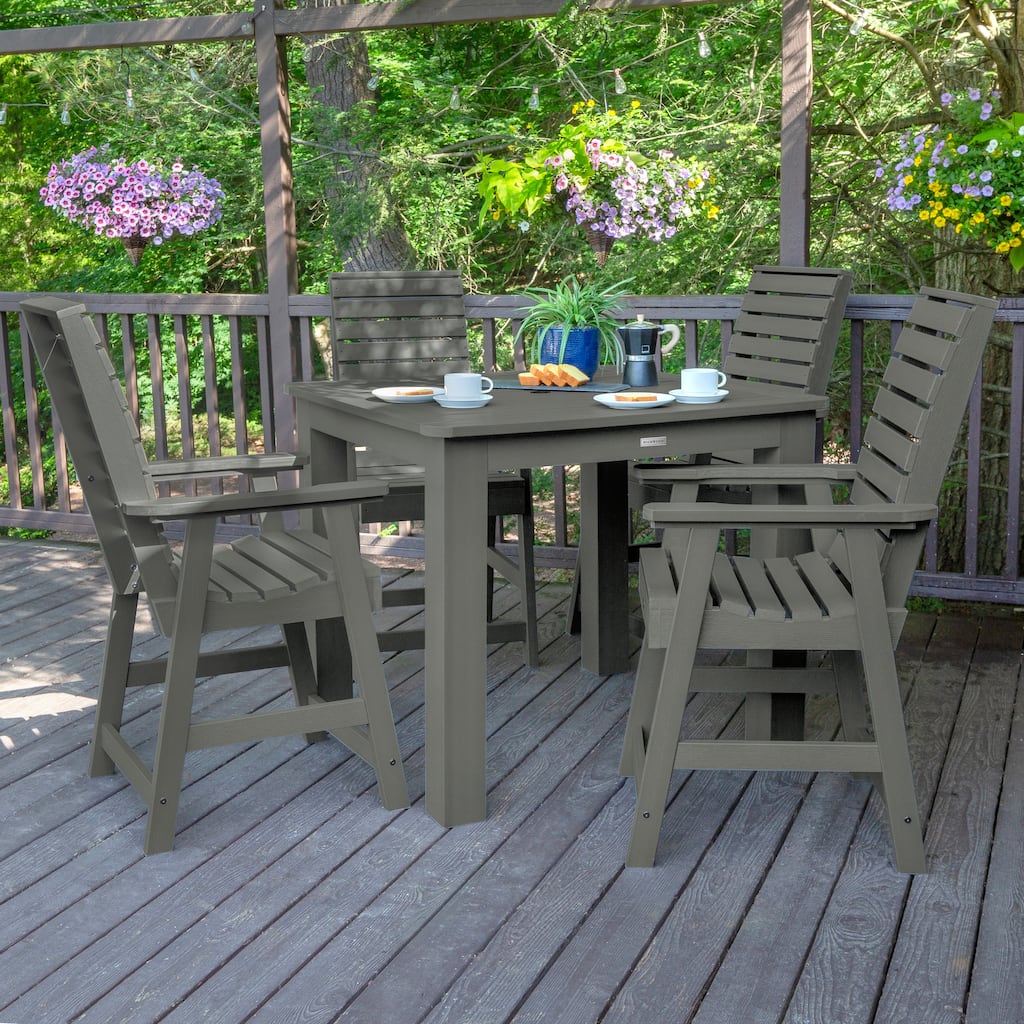 Weatherly Counter Height 5-piece Outdoor Dining Set