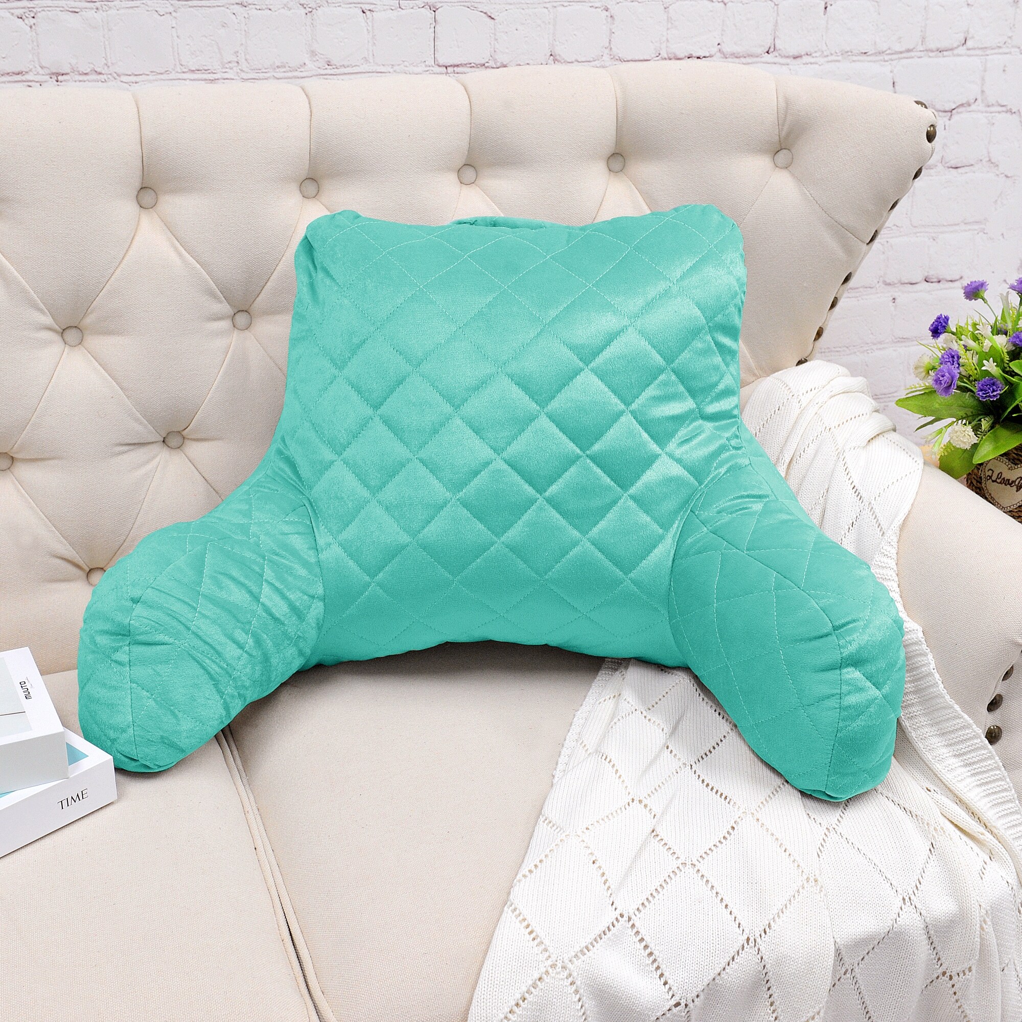 Bedrest pillow cover shop