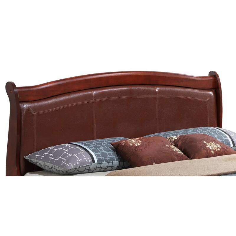 Queen Size Classic Platform Bed with Durable Particle Board Construction and Easy Assembly