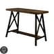 preview thumbnail 4 of 13, Furniture of America Industrial Weathered Oak 47-inch Counter Table Weathered Oak/Black