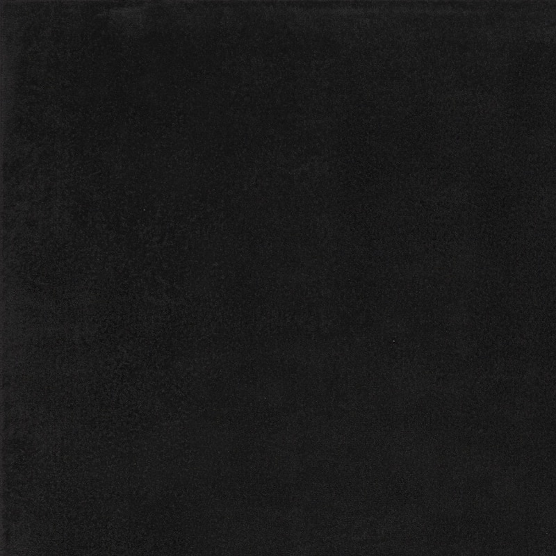4' X 6' Black Non Skid Indoor Outdoor Area Rug - 6' x 7'