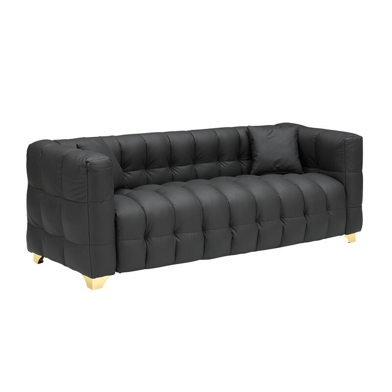 80 inches long, 21.7 inches deep, American body structure, technology fabric sofa, 3 seats waterproof and stain-proof