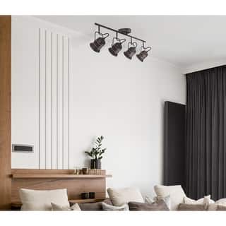 Westinghouse Lighting Boswell Four-Light Indoor Oil-Rubbed Bronze Track Light Kit
