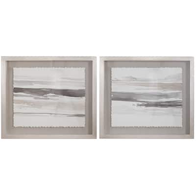 Uttermost Neutral Landscape Framed Prints (Set of 2)