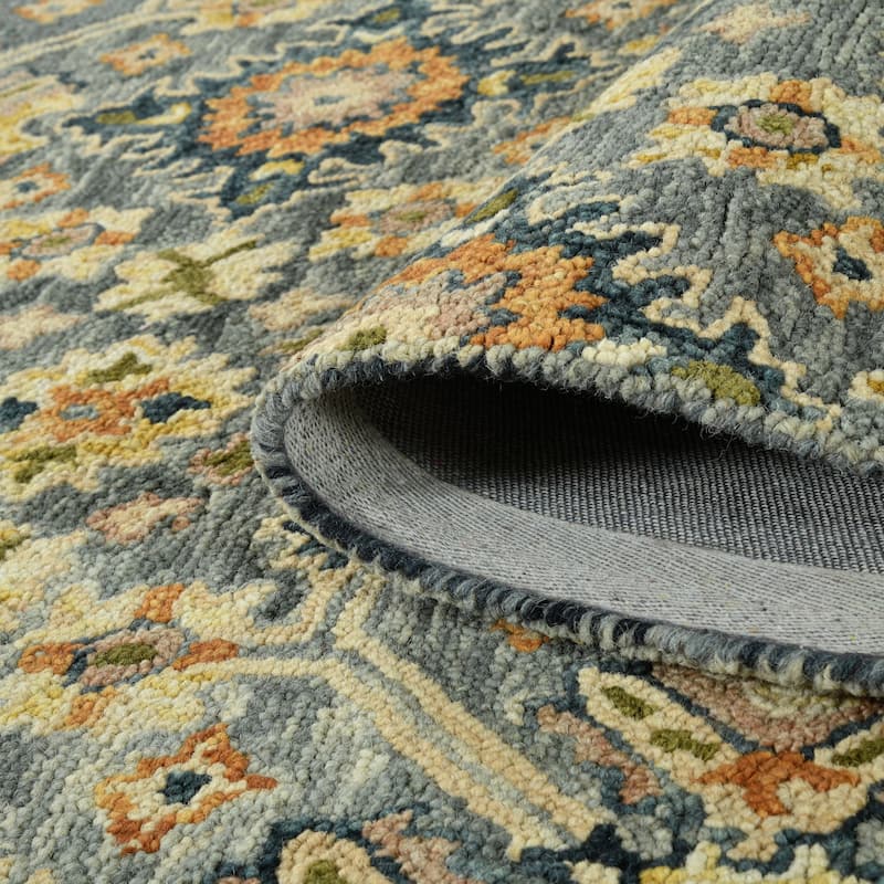 Empress Gray Traditional Hand-Hooked Area Rug 2' x 3'