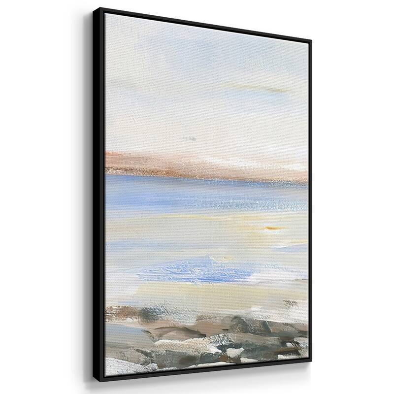 Shoreline Study II - Multi Piece Framed Canvas