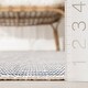 preview thumbnail 9 of 25, Home Conservatory Pinstripe Handwoven Indoor/Outdoor Area Rug