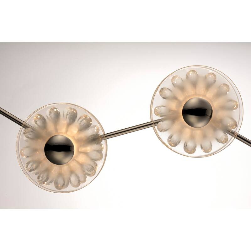 Studio M SM23877 Peony 7 Light 50" Wide LED Abstract Multi Light