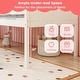 preview thumbnail 8 of 7, Twin Size Kids House Bed Low Loft Bed Frame with Roof