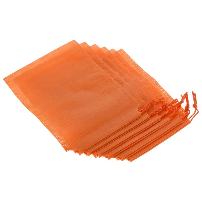 Single Drawstring Storage Bag Fiber Cloth, 6Pcs