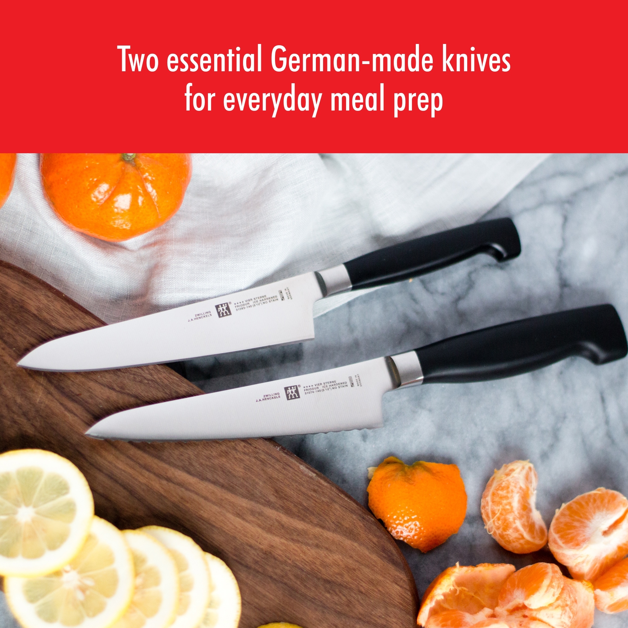 Henckels 2pc Prep Knife Set, Forged Accent Series