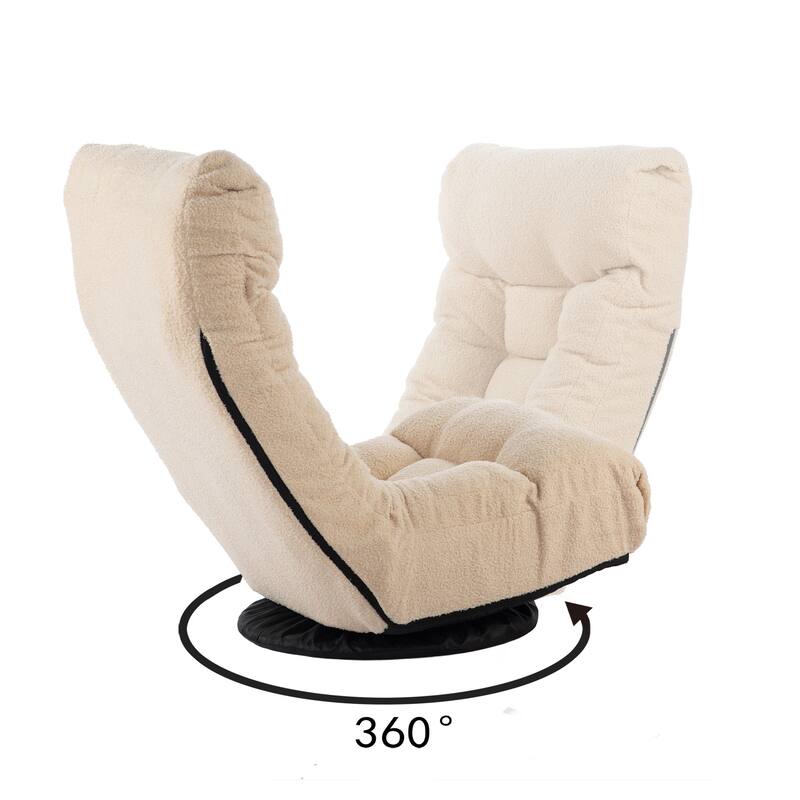 Anmytek Space-Saving Single Adjustable Reclining Sofa Chair Lazy Leisure Comfy Recliner