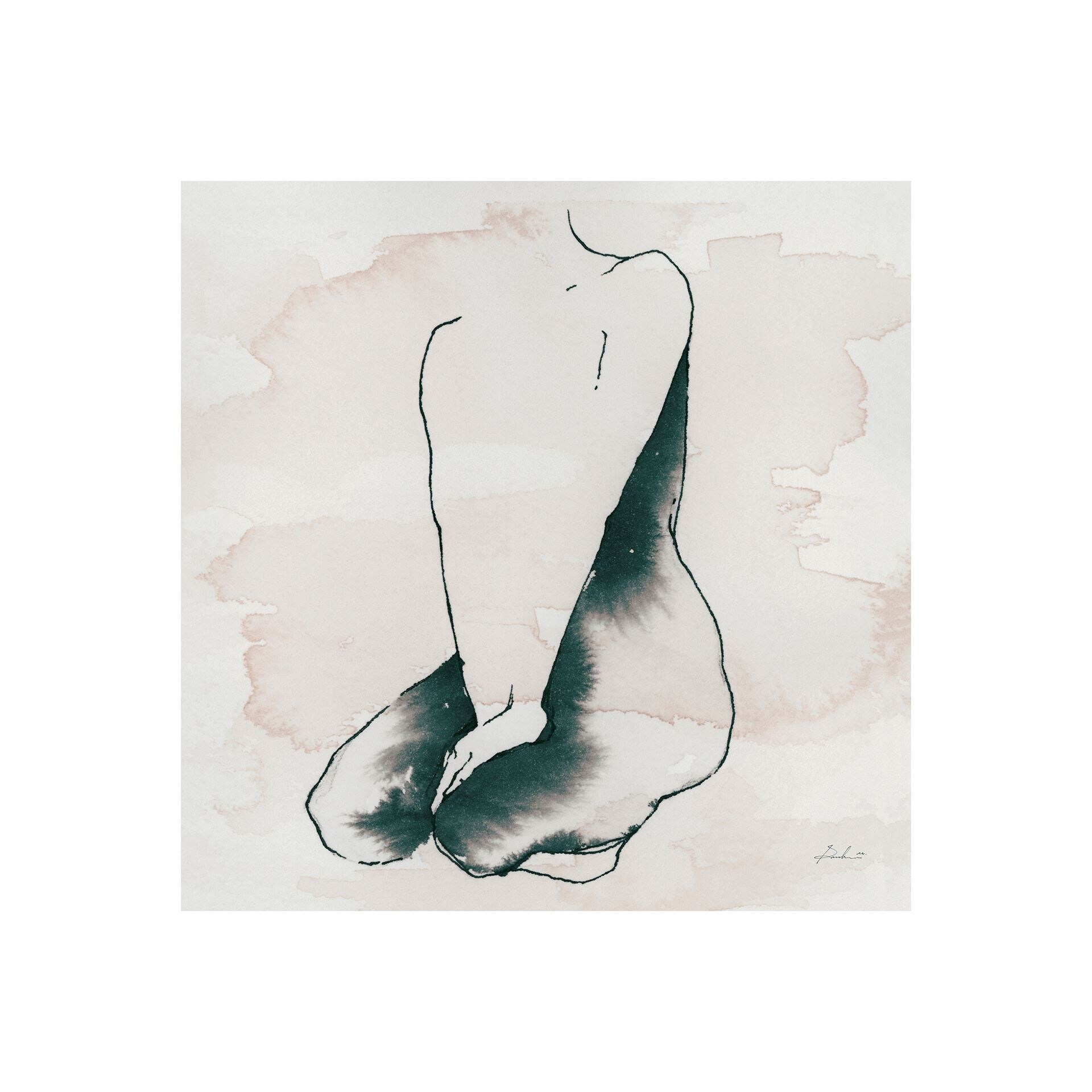 Mercana Andromedae Light VI (26 x 26) Canvas Art Print