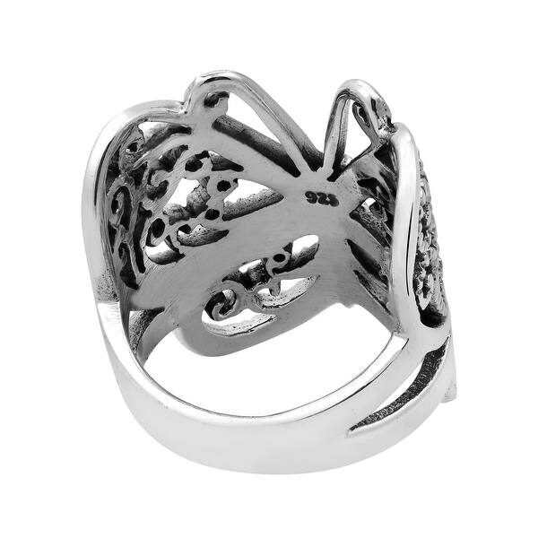 Handmade Wrap Around Butterfly Sterling Silver Ring Thailand On Sale Overstock 7725356