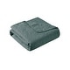 preview thumbnail 50 of 129, Madison Park Mansfield Reversible Oversized 3-piece Solid Texture Bedspread Quilt Set with Matching Shams