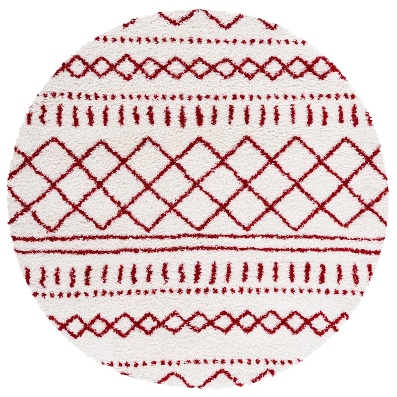 SAFAVIEH Arizona Shag Lotta Moroccan 1.2-inch Thick Rug