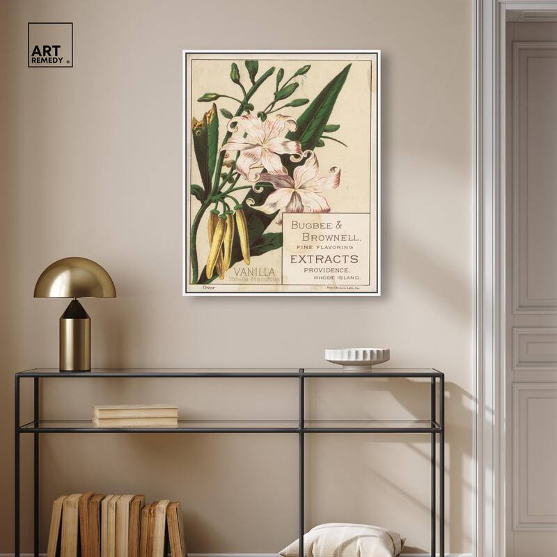 Vanilla Planifolia Canvas by Art Remedy