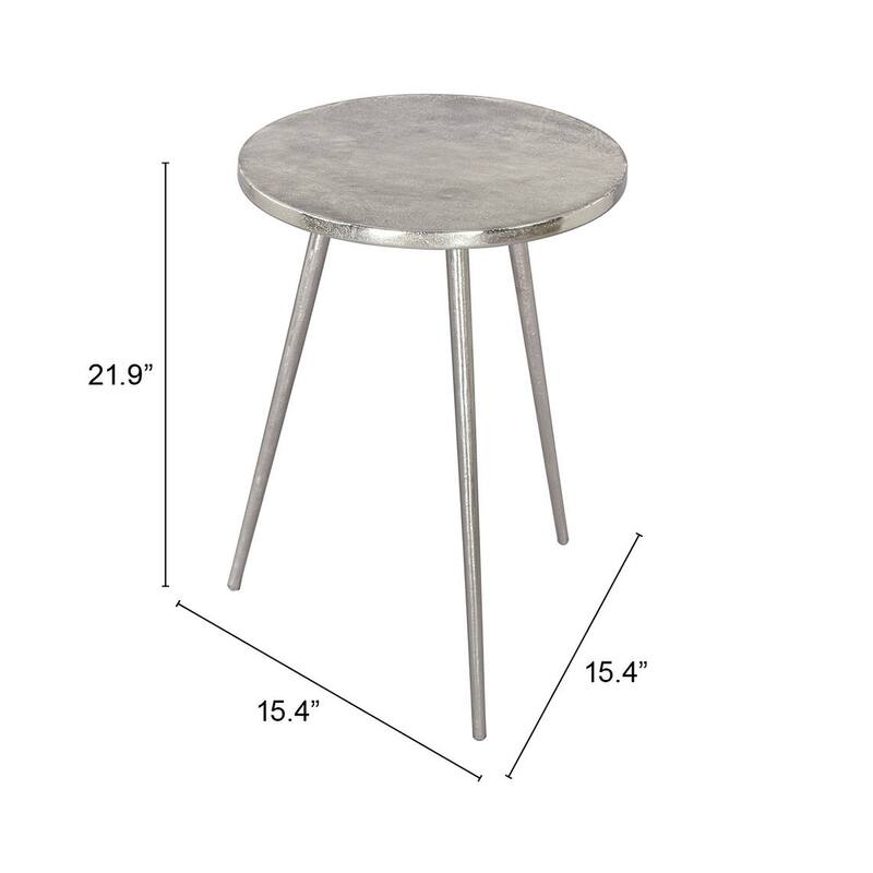 Side Table - 15.4" W x 15.4" D x 21.9" H
