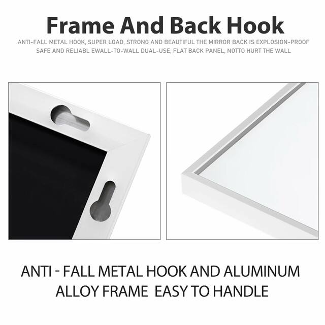 Carson Carrington Paaskynen Aluminum Alloy Full Length Floor Mirror