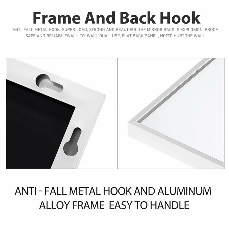 Aluminum Alloy Full Length Floor Mirror
