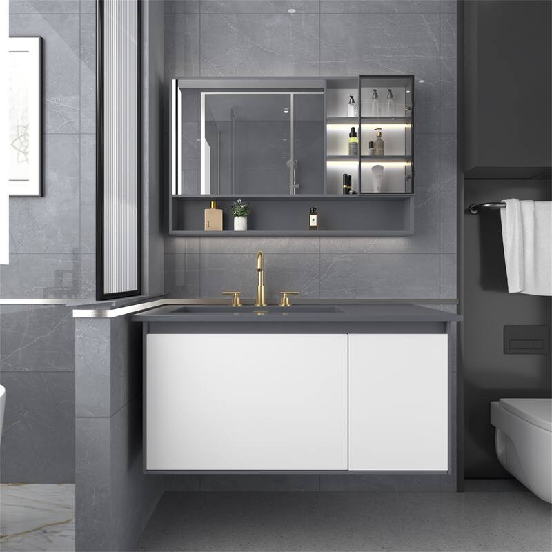 8 Inch Widespread Bathroom Faucet with Pop-up Drain 3 Hole Brass Modern Bathroom Sink Basin Vanity Faucets