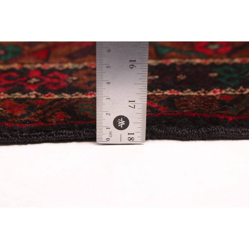 ECARPETGALLERY Hand-knotted Teimani Olive Wool Rug - 3'8 x 6'7