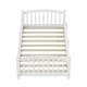 preview thumbnail 73 of 74, Montessori Solid Pine Floor Bed with Full-Length Safety Fence & Slatted Base by Harper&Bright Designs