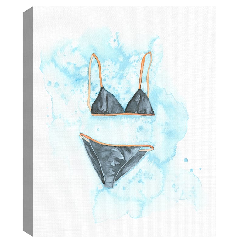 Pool Time 1-4 by Natasha Marie Canvas Art Prints