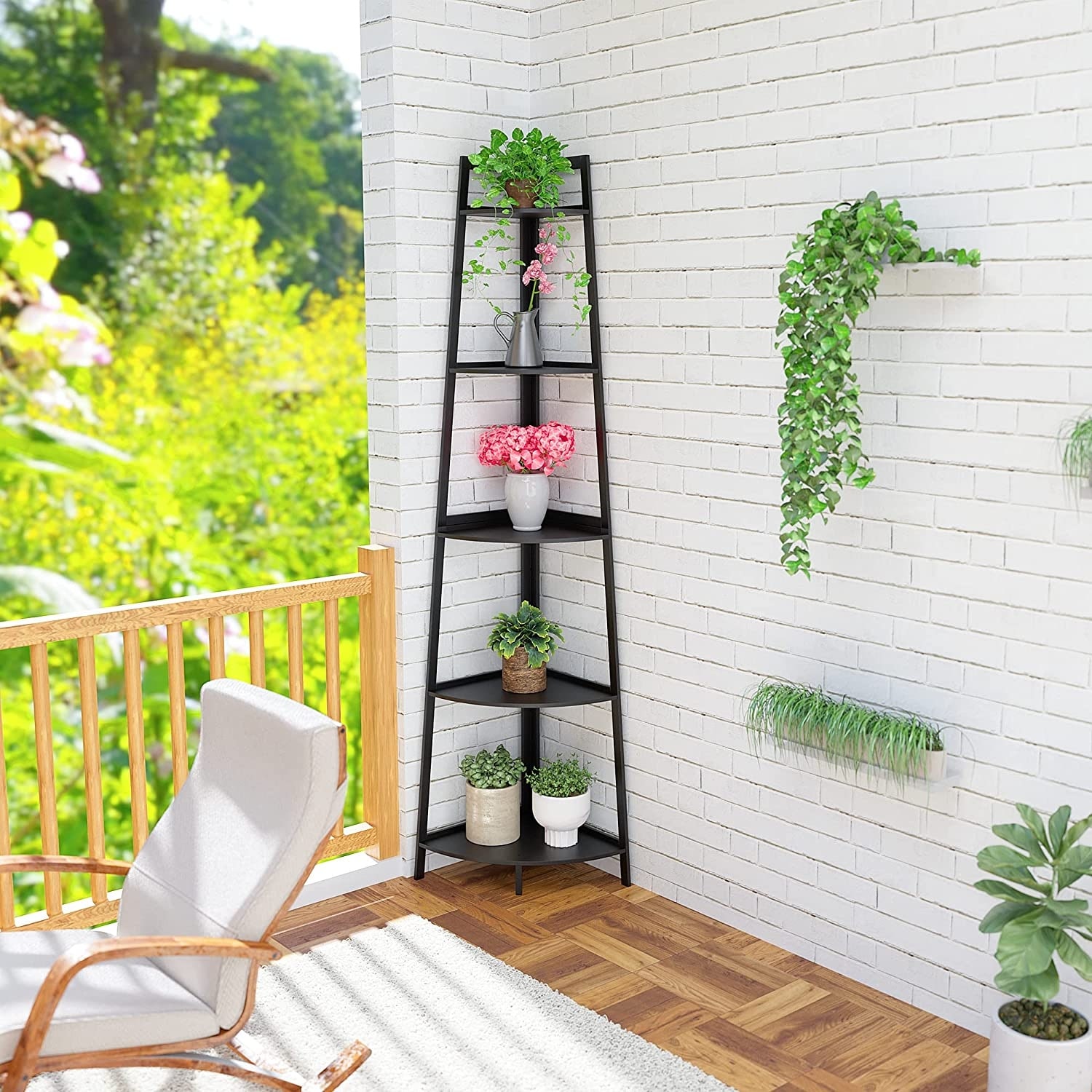 Thin corner sale bookshelf
