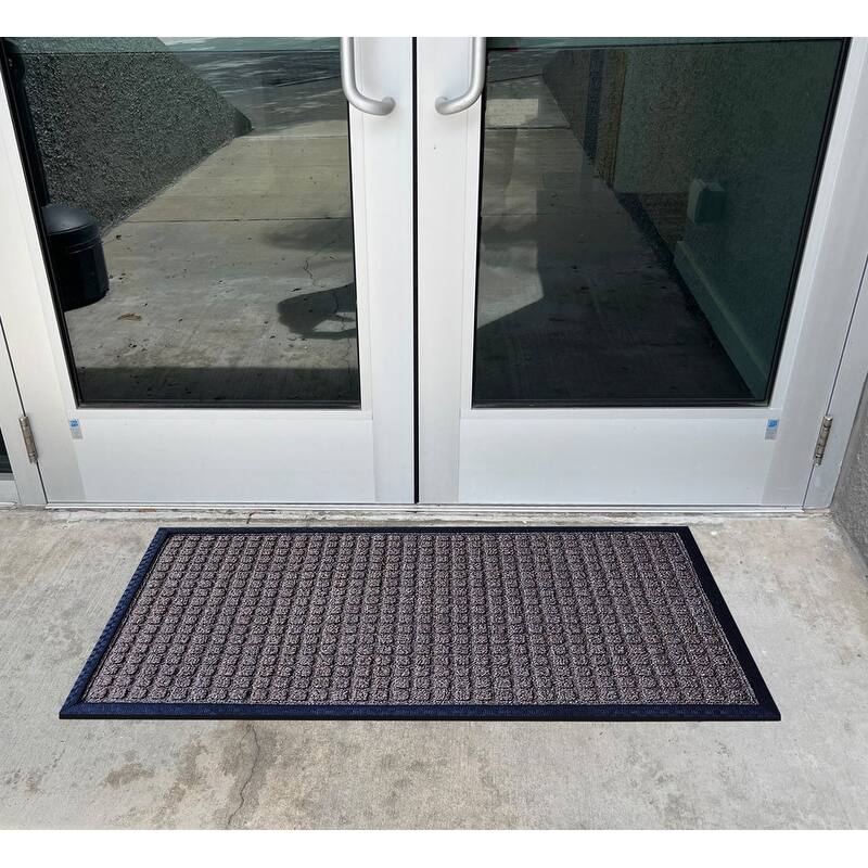 A1HC New Durable and Versatile Polypropylene Rubber Door Mat All Weather Inside Outside Door Mat