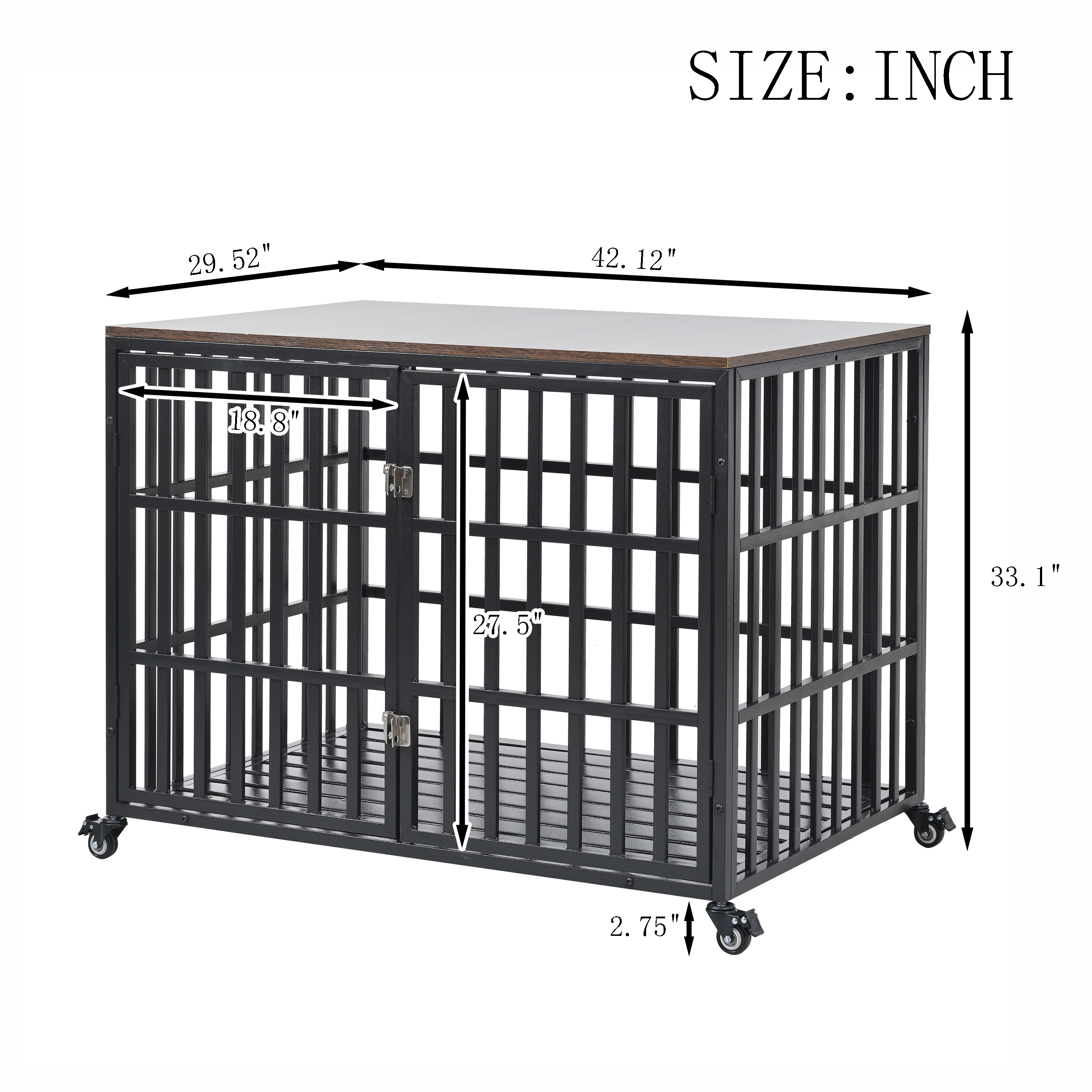 42 heavy duty dog crate online