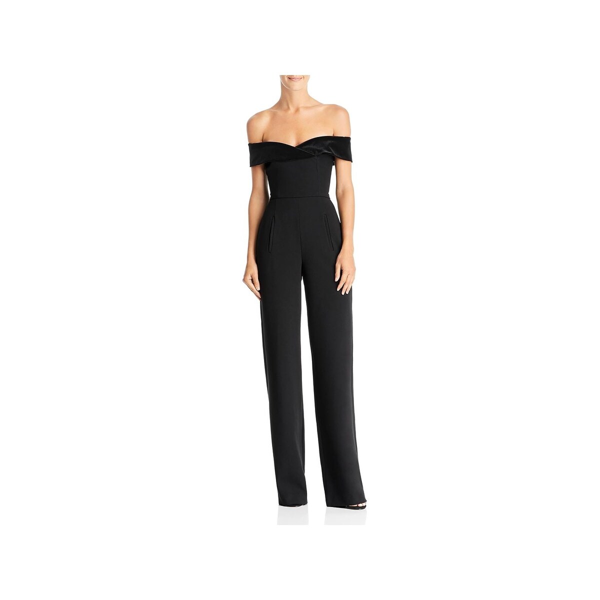 black halo yoli jumpsuit