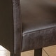 preview thumbnail 53 of 64, Logan Bonded Leather Backed Barstool (Set of 2) by Christopher Knight Home