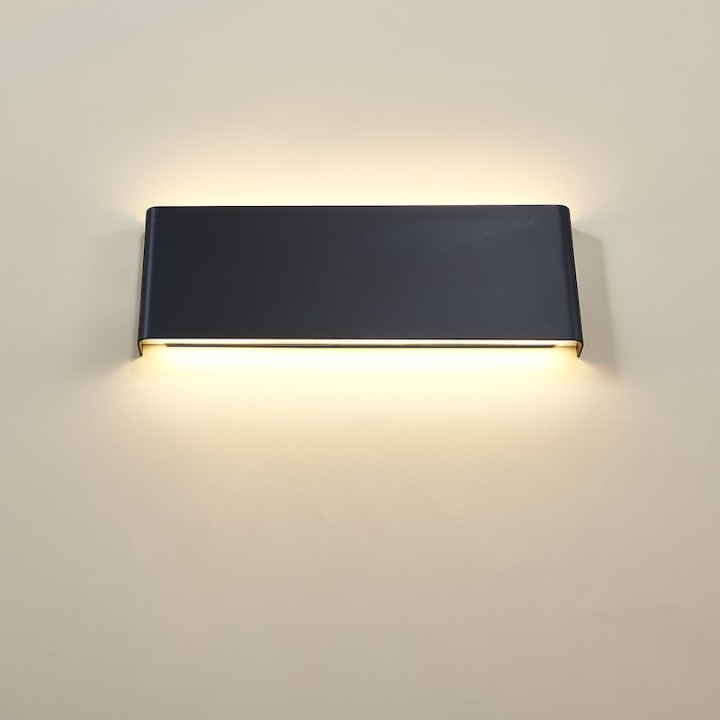 Long Streak Led Wall Sconce 24 Inch Black