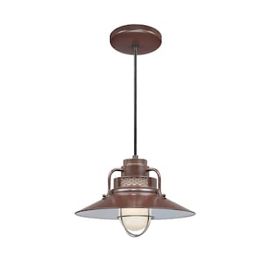 Millennium Lighting R Series 14" Cord Hung Indoor Railroad Shade Light Fixture