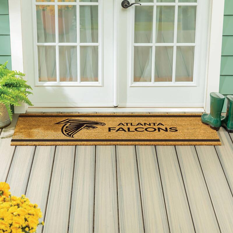 Atlanta Falcons Monochrome Indoor/Outdoor Coir Door Mat