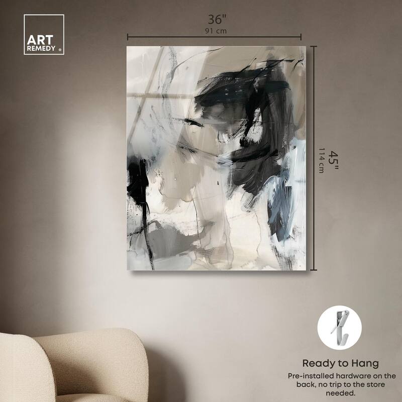 Scribbled Energy I Acrylic by Art Remedy, Ready to Hang