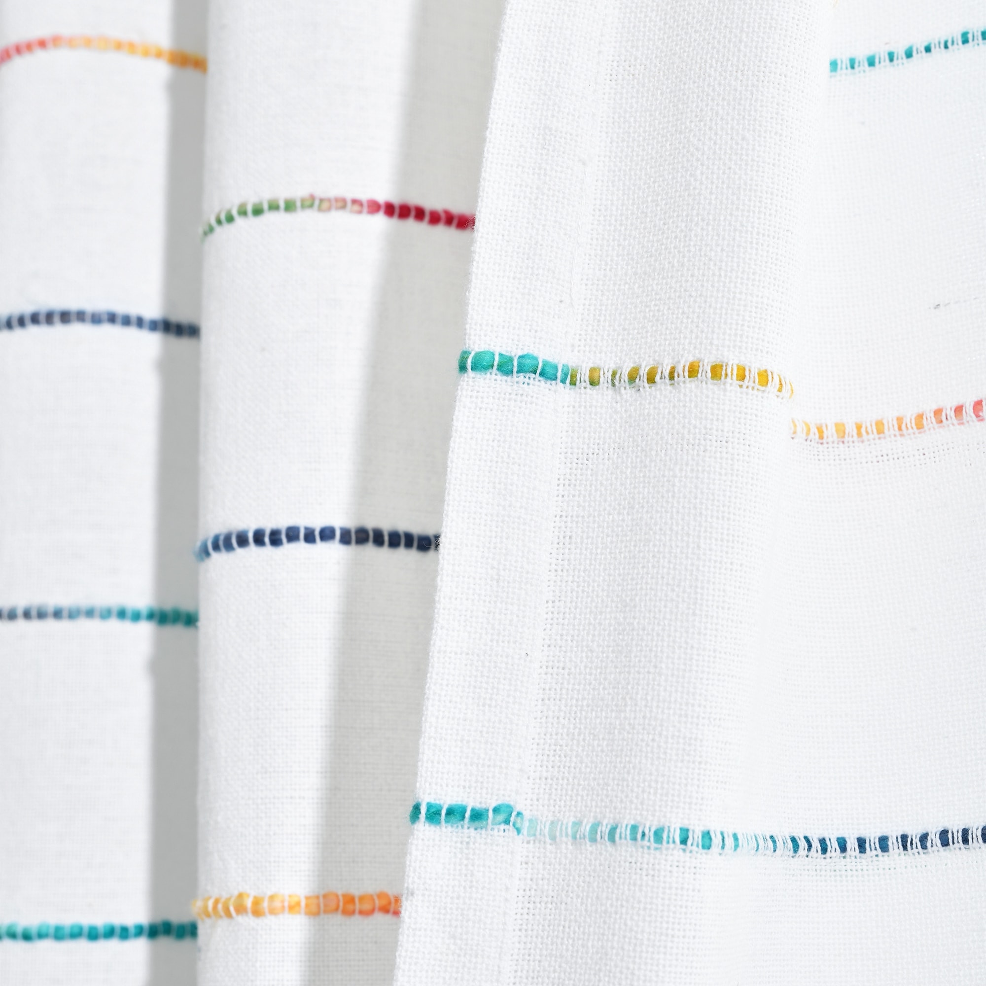 Carson Carrington Pajebo Ombre Stripe Cotton Curtain Panel - Picture 18 of 25