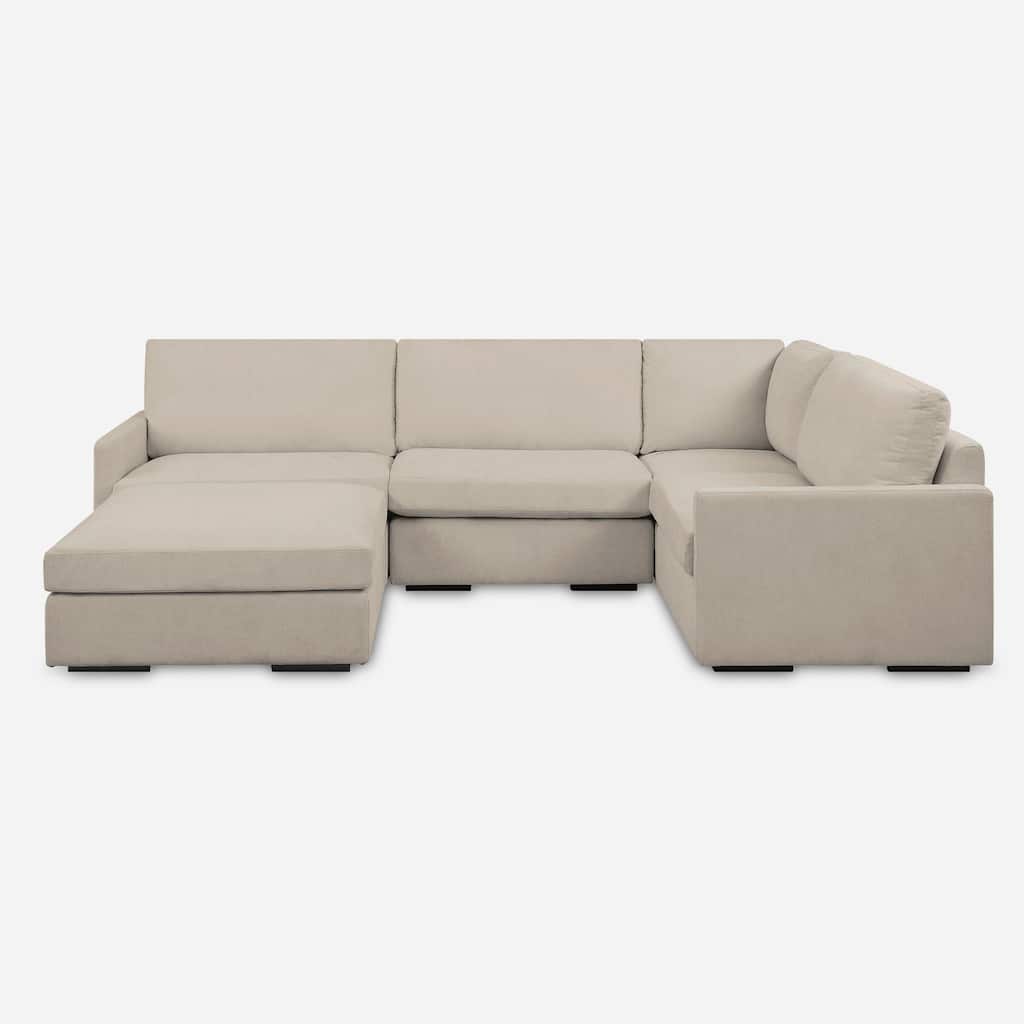 Uttermost Refuge Armless Sand Sofa - 30"Hx 40"Wx 37.5 "D
