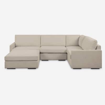 Uttermost Refuge Sand Sofa Ottoman - 20"Hx 40"Wx 18 "D
