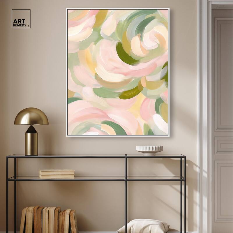 Brushstroke I Canvas by Art Remedy