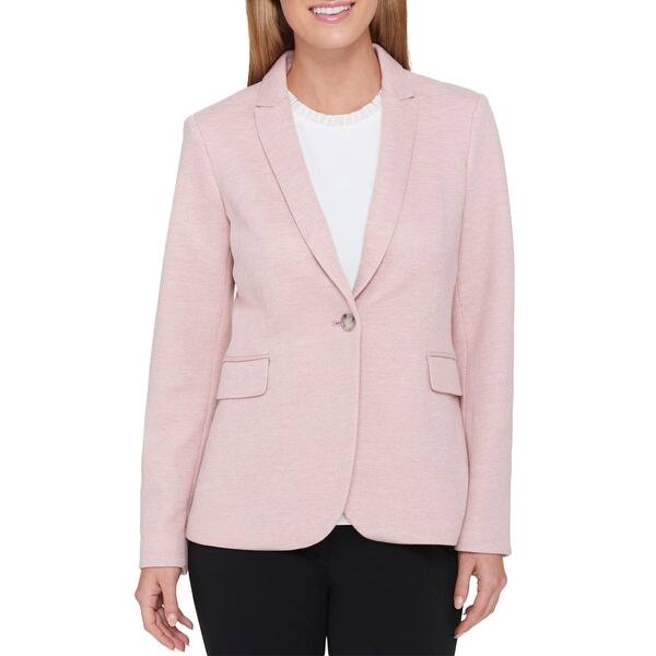 Shop Tommy Hilfiger Womens One Button Blazer Business Casual Work